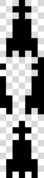 Image de la découpe du haut de la colonne de type 2