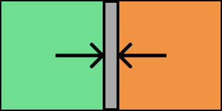 Image de deux cases collées